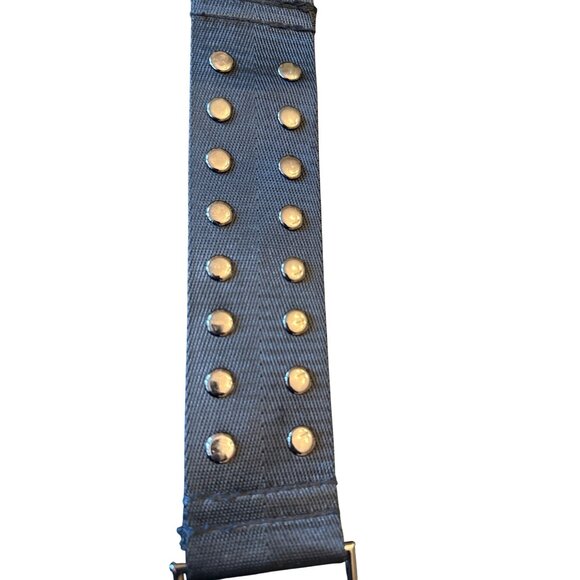 Haute Shore Black Quilted Crossbody Bag With Studded Strap & Chain Detail - Picture 2 of 5